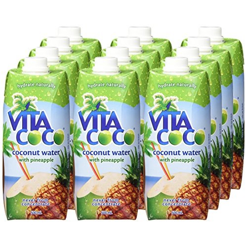 Vita Coco Coconut Water, Pineapple - Naturally Hydrating Electro