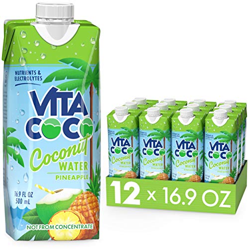 Vita Coco Coconut Water, Pineapple - Naturally Hydrating Electro