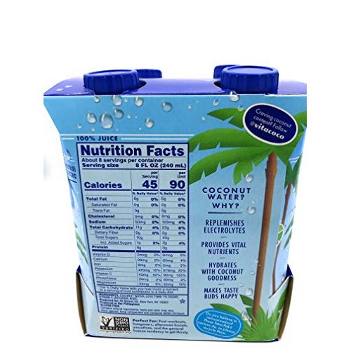 Vita Coco Coconut Water 4Pk, 16.9 Fz