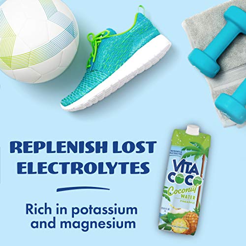 Vita Coco Coconut Water, Pineapple - Naturally Hydrating Electro