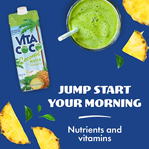 Vita Coco Coconut Water, Pineapple - Naturally Hydrating Electro