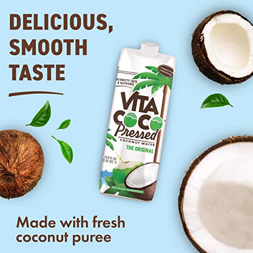 Vita Coco, Coconut Water Pressed, 33.8 Fl Oz