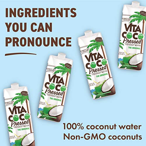 Vita Coco, Coconut Water Pressed, 33.8 Fl Oz