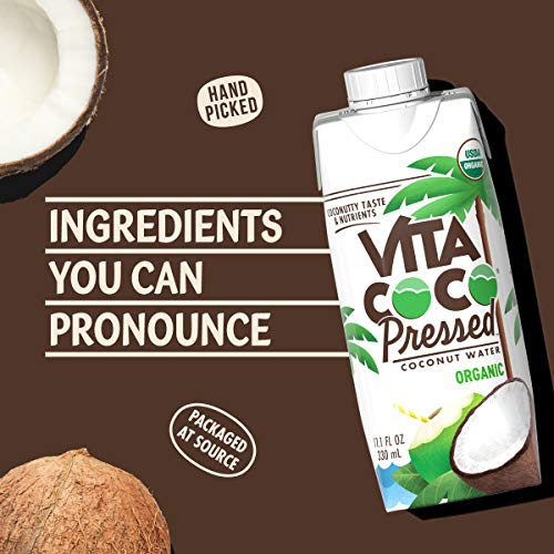 Vita Coco Coconut Water, Pressed Coconut | More Coconutty Flav