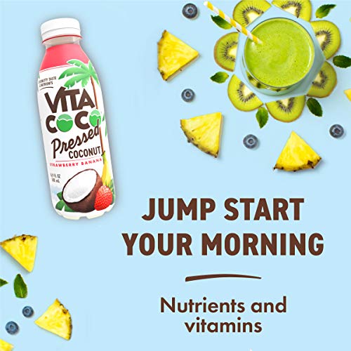 Vita Coco Coconut Water, Pressed Coconut Strawberry Banana | Imp