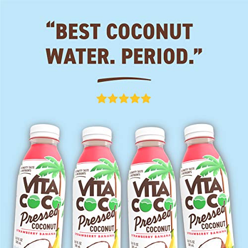 Vita Coco Coconut Water, Pressed Coconut Strawberry Banana | Imp