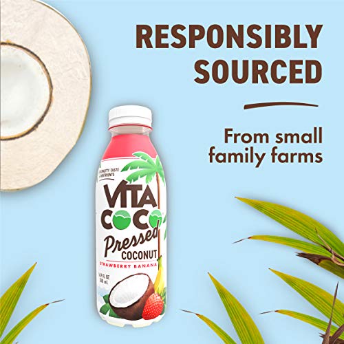 Vita Coco Coconut Water, Pressed Coconut Strawberry Banana | Imp