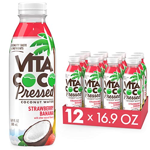 Vita Coco Coconut Water, Pressed Coconut Strawberry Banana | Imp