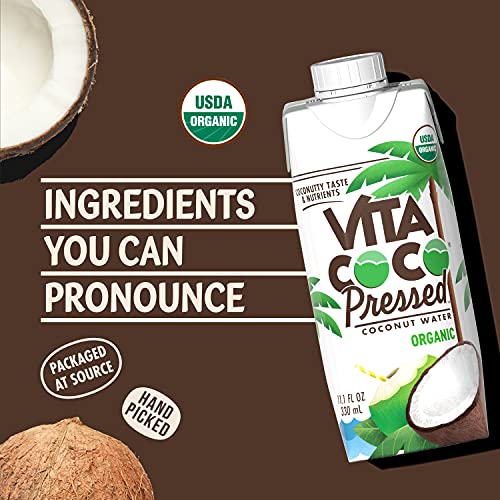 Vita Coco Coconut Water, Pressed Coconut | More Coconutty Flav