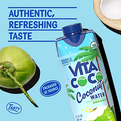 Vita Coco Coconut Water, Pure Organic | Refreshing Coconut Taste...