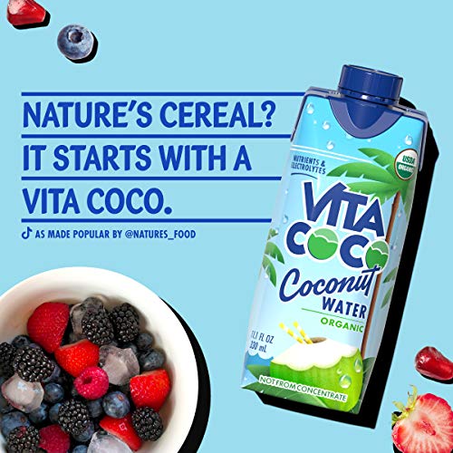 Vita Coco Coconut Water, Pure Organic | Refreshing Coconut Taste...