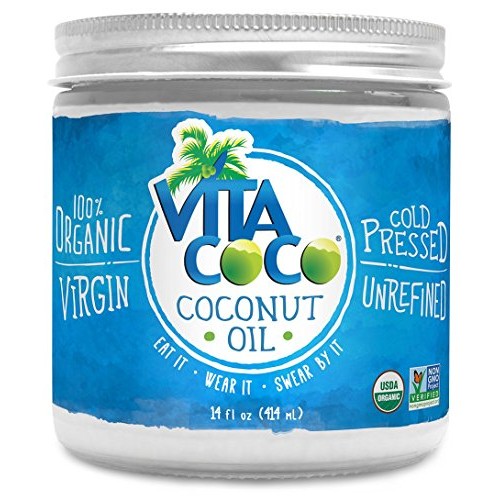 Vita Coco Organic Virgin Coconut Oil - Non Gmo Cold Pressed Glut