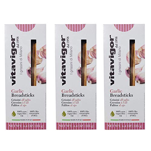 Grissini Breadsticks Garlic 3-Pack