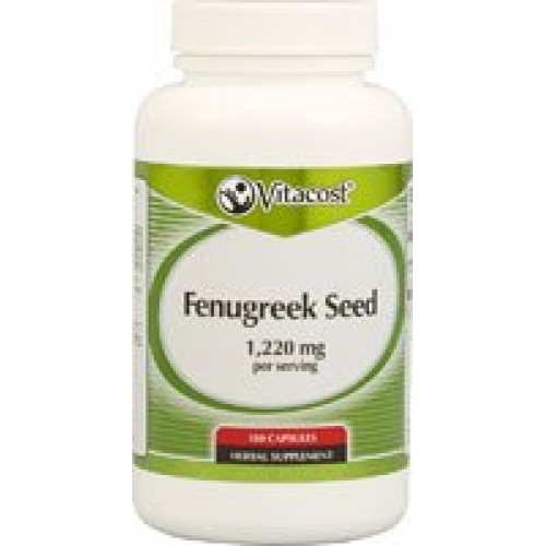 Vitacost Fenugreek Seed -- 1220 Mg Per Serving - 180 Capsules