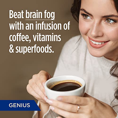 VitaCup Genius Instant Coffee Packets, Increase Energy & Focus, ...