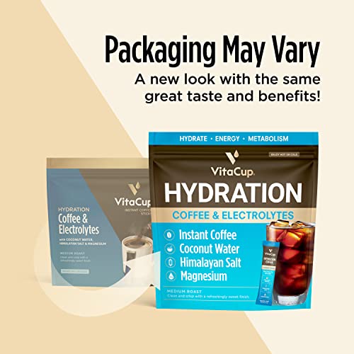 VitaCup Hydration Coffee Packets, The First Coffee That Hydrates...