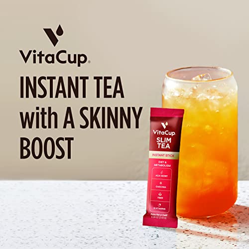 VitaCup Slim Instant Tea Packets For Diet Support, Oolong tea w/...
