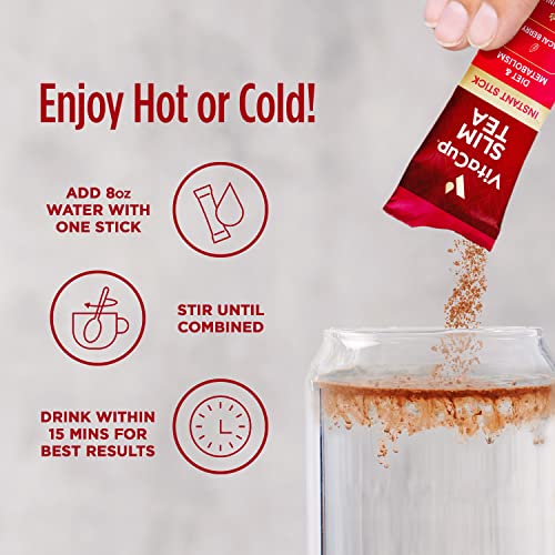 VitaCup Slim Instant Tea Packets For Diet Support, Oolong tea w/...
