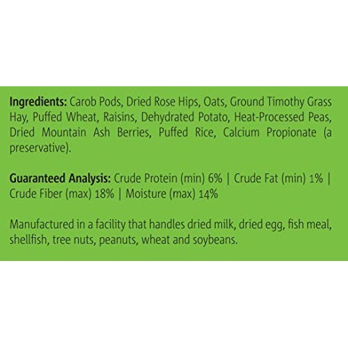 Vitakraft Chinchilla Cocktail Mixed Fruit Treat, 4.5 Ounce Pouch