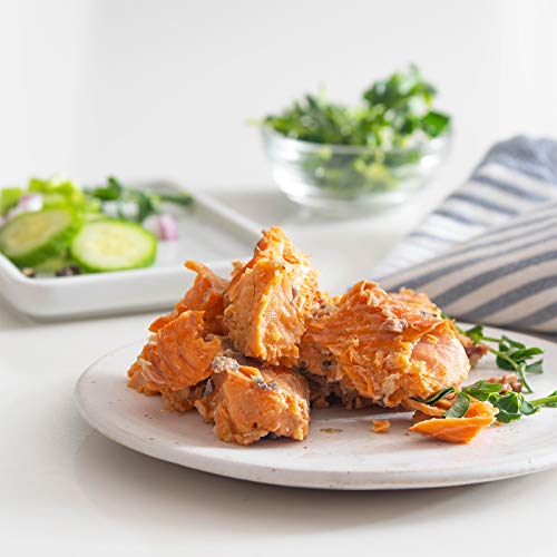 Vital Choice Wild Alaskan Sockeye Salmon, Traditional, 3.75 Oz C...