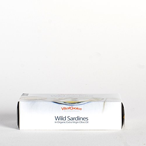 Vital Choice Wild Portuguese Sardines In Olive Oil 6-Pack – Natu