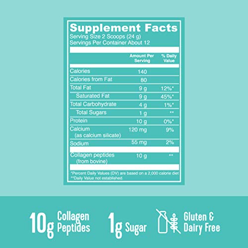 Vital Proteins Collagen Coffee Creamers - No Dairy, Low Sugar, P