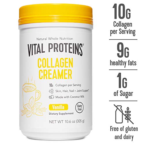 Vital Proteins Collagen Coffee Creamers - No Dairy, Low Sugar, P