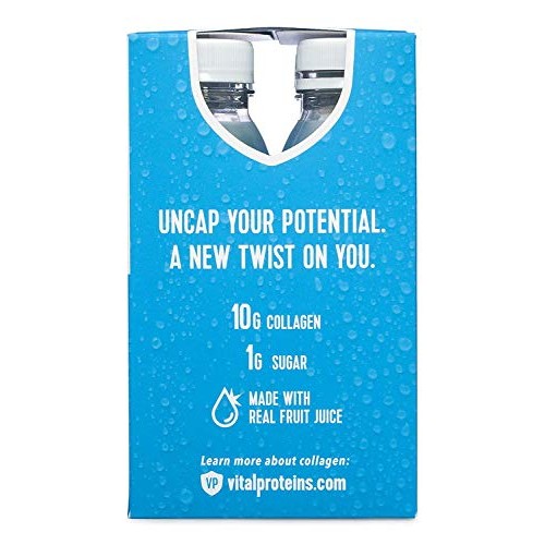 Vital Proteins Collagen Water Original - Lemon, 4 Pack