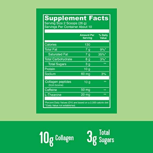 Vital Proteins Vanilla Matcha Collagen Latte Powder, 9.3 OZ