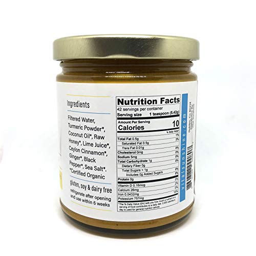 Turmeric Paste For Golden Milk, Turmeric Tea And Golden Lattes,