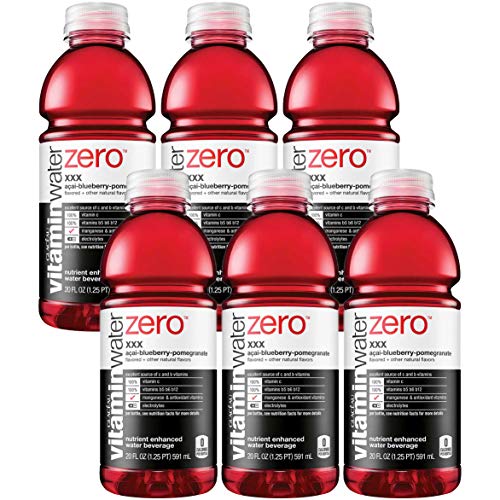 Vitamin Water Zero, Acai-Blueberry-Pomegranate - Xxx, 20Oz Bottl