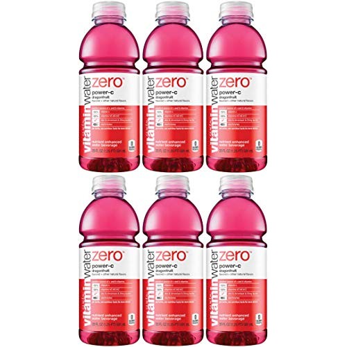 Vitamin Water Zero, Dragonfruit - Power C, 20Oz Bottle Pack Of