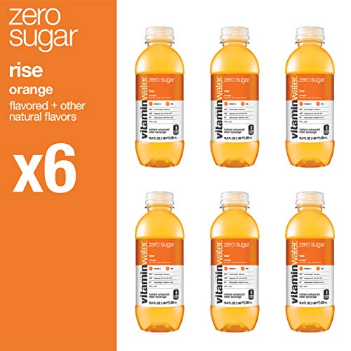 Vitaminwater Zero Rise Water, 16.9 Fl Oz Pack Of 6