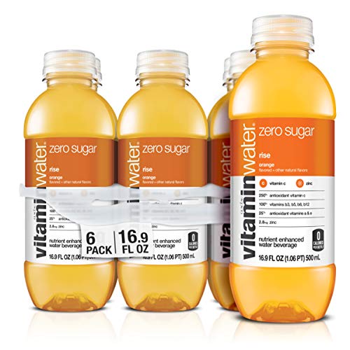 Vitaminwater Zero Rise Water, 16.9 Fl Oz Pack Of 6