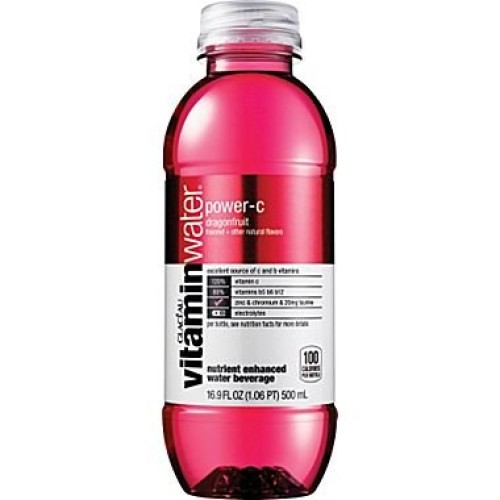 Vitamin Water Power C- Dragonfruit 16.9 Oz 12 Pack