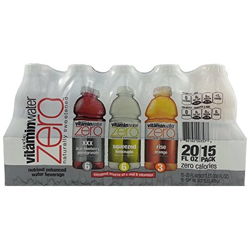 Vitamin Water Zero Variety Pack 15/20 Oz Btls