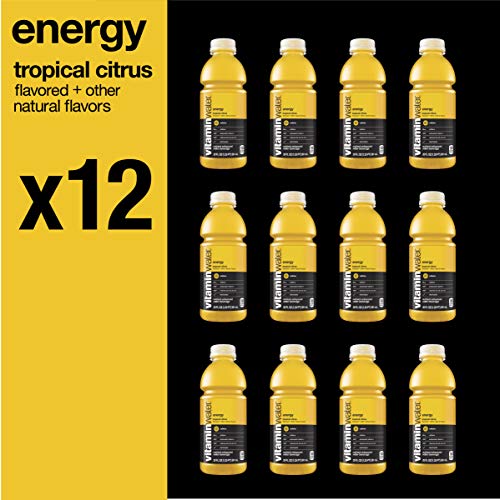 Vitaminwater Energy, Tropical Citrus Flavored, Electrolyte Enhan