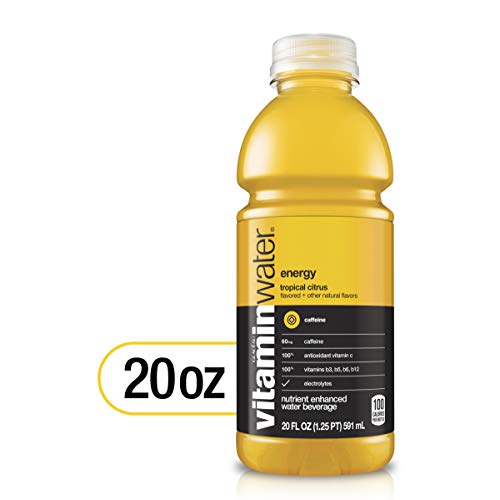 Vitaminwater Energy, Tropical Citrus Flavored, Electrolyte Enhan