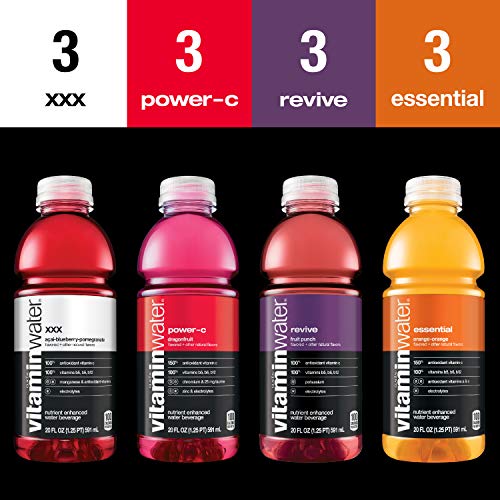 Vitaminwater Variety Pack Nutrient Enhanced Water W/ Vitamins, 2