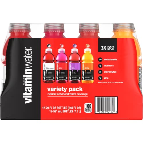 Vitaminwater Variety Pack Nutrient Enhanced Water W/ Vitamins, 2