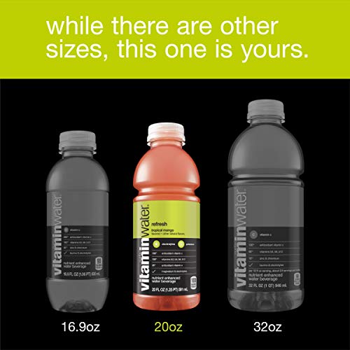Vitaminwater Refresh, Tropical Mango Flavored, Electrolyte Enhan