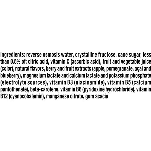 Vitaminwater Xxx, 20 Fl Oz, 24 Pack