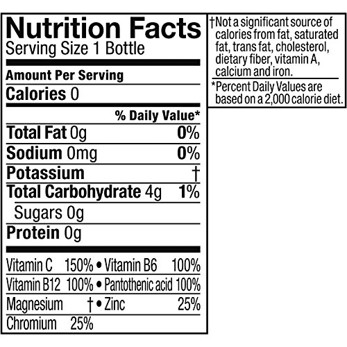 Vitaminwater Zero Power-C, 20 Fl Oz, 24 Pack