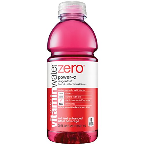 Vitaminwater Zero Power-C, 20 Fl Oz, 24 Pack