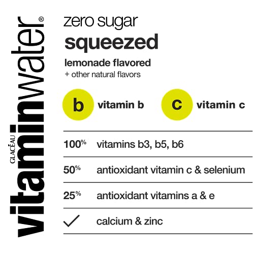 Vitaminwater Zero Squeezed, 16.9 Fl Oz Pack Of 6