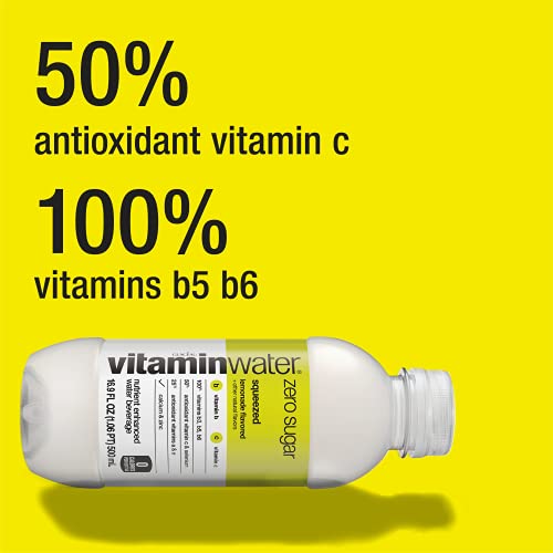 Vitaminwater Zero Squeezed, 16.9 Fl Oz Pack Of 6