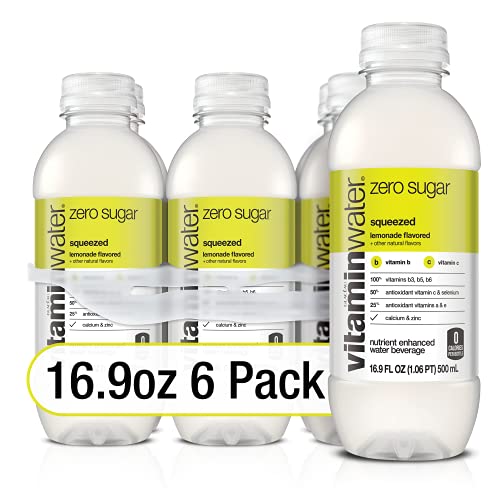 Vitaminwater Zero Squeezed, 16.9 Fl Oz Pack Of 6