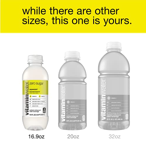 Vitaminwater Zero Squeezed, 16.9 Fl Oz Pack Of 6