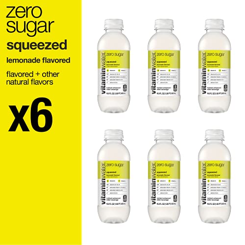 Vitaminwater Zero Squeezed, 16.9 Fl Oz Pack Of 6
