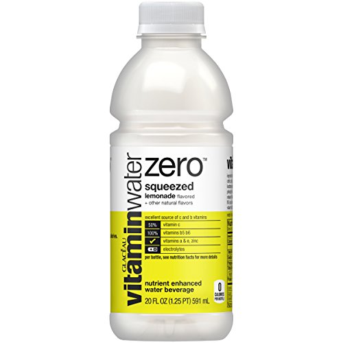 Vitaminwater Zero Squeezed, 20 Fl Oz, 24 Pack